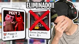 LAS PEORES COPIAS de PIGGY en ROBLOX [upl. by Airot]