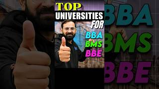 Top Universities For BBA BMS BBE 😍🔥 shorts [upl. by Spearing]