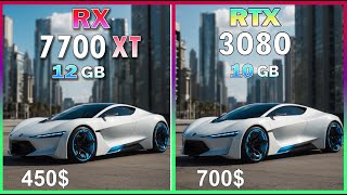 RTX 3080 vs RX 7700 XT comparison in 12 games at 1440P [upl. by Trebor]