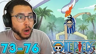 these DEVIL FRUIT powers are CRAZY One Piece Episodes 73 74 75 amp 76 Reaction [upl. by Herve494]