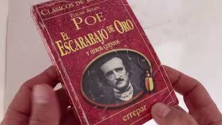 EL ESCARABAJO DE ORO Y OTROS CUENTOS  EDGAR ALLAN POE  CLASICOS DE BOLSILLO  LIBRO [upl. by Humfrid]