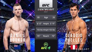 DAN HOOKER VS CLAUDIO PUELLES FULL FIGHT UFC 281 [upl. by Onitram]