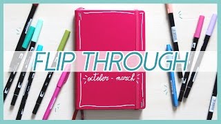 BULLET JOURNAL Flip Through 02  Qualcosa di Erre [upl. by Youlton100]