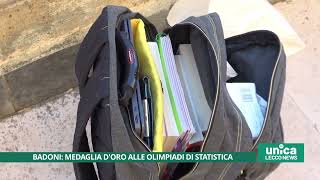 Badoni medaglia doro alle Olimpiadi di statistica [upl. by Haneeja603]