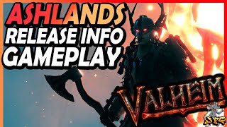 VALHEIM ASHLANDS UPDATE Release Info All New Gameplay Valkrie Charred Terminators And Much More [upl. by Demb]