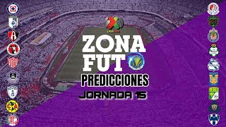 PRONÓSTICOS JORNADA 15 LIGA MX  CLAUSURA 2024 PREDICCIONES ZONA FUT [upl. by Amalia]