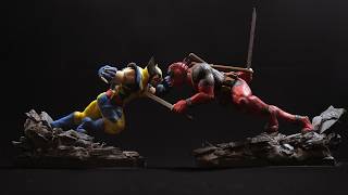 I made Deadpool and Wolverine stabbing each other [upl. by Donahoe555]