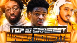 TOP 10 CRAZIEST WAGER MOMENTS IN NBA 2K20 Ft TycenoAnnoyingBronny James [upl. by Opal79]