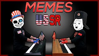 USA vs USSR Meme Songs [upl. by Koblick269]