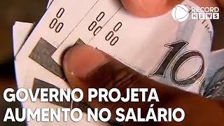 Governo projeta aumento de R 58 no salário mínimo em 2024 [upl. by Yemaj419]