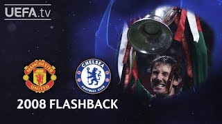 MAN UNITED p11 CHELSEA UCL 2008 FINAL FLASHBACK [upl. by Sirahc]