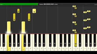 Yeat x Summrs  count up piano tutorial [upl. by Marlie]