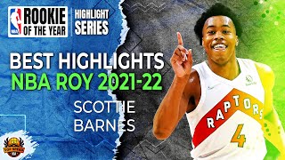 Scottie Barnes NBA ROY 2022 Best Highlights [upl. by Bael]