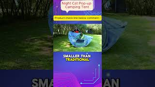 Night Cat Popup Camping Tent Review – Easy Setup amp Compact Design [upl. by Aggappora]