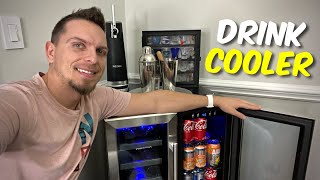 These Doors Open OVER 180 Degrees Phiestina Wine amp Beverage Cooler Review [upl. by Diraj249]