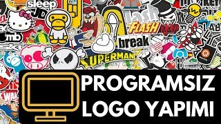 PROGRAMSIZ LOGO YAPIMI PROFESYONEL [upl. by Swisher194]