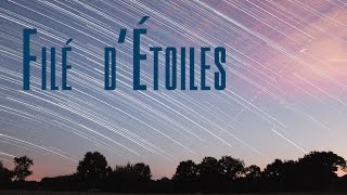 Time Lapse  Nuit étoilée et filé détoiles [upl. by Ttam]