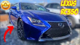 Copart Walk Around  Cheapest Lexus RC350 [upl. by Nitsu487]