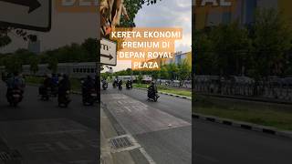 Kereta api di depan Royal plaza Surabaya shorts [upl. by Campney]