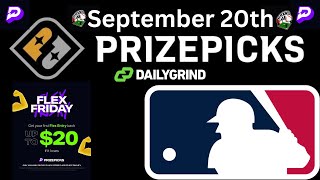 Prize Picks Props MLB Sep 20th [upl. by Quentin327]