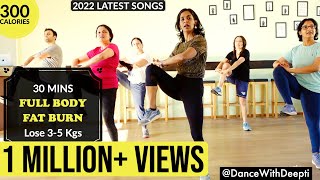 DWD76  30mins Daily  2022 LATEST  Bollywood Dance Workout [upl. by Einwat]