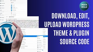 How to Get Source Code of WordPress Website  Download Edit Upload WordPress Theme amp Plugin Source [upl. by Spiro565]