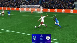 FC Mobile 24  Manchester City Vs KRC Genk  UEFA Champions League 60 FPS [upl. by Allain]