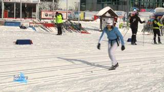 Klassisches Langlauftraining in Ramsau wwwrtssalzburgat [upl. by Lizabeth]