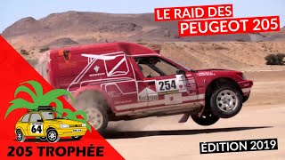 205 TROPHÉE  Le Raid des PEUGEOT 205 sportif solidaire convivial [upl. by Ylirama949]