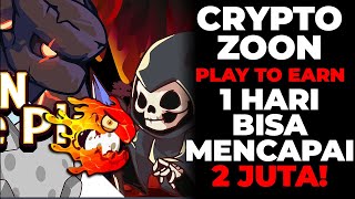 CRYPTOZOON  NFT GAME Play to Earn Fresh masih baru dan bisa CUAN 144 perhari [upl. by Willet]