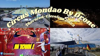 Circus Mondao By Drone ThorntonCleveleys 2023 [upl. by Eldridge]