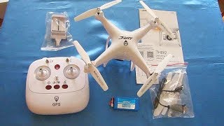 JJRC H68G Bellweather GPS Version Flight Test Review [upl. by Zorina]