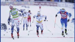 Womens Sprint C Final Falun 2021 Svahn Linn Lampic Anamarija Sundlig Jonna [upl. by Hadleigh]