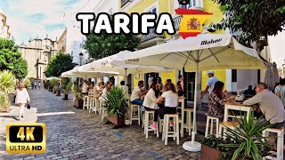 🇪🇦4K TARIFA Walking Tour  Fairytale City in Andalucía  Cádiz Spain [upl. by Namreg]