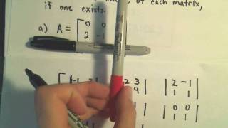 Finding the Inverse of a 3 x 3 Matrix using Determinants and Cofactors  Example 1 [upl. by Ahsenrad791]