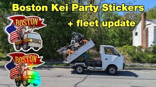 MA RMV JDM Ban amp my current fleet small updatepreview Get a Boston Kei Party Sticker  Sep 17 24 [upl. by Claudell]