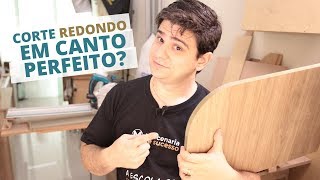 Como Fazer Corte Curvo em MDF com Tupia para Moveis Planejados [upl. by Mahala]