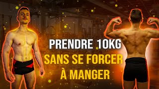 Prendre 10kg sans se FORCER à MANGER  Ectomorphe et maigre [upl. by Backler]