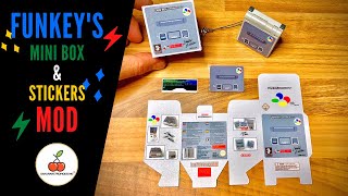 Funkey S Snes Mini Box amp Stickers Mod [upl. by Launcelot]