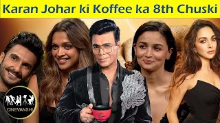 Koffee with Karan Season 8  Cinevanshi Reviews Episode 12 [upl. by Einaffyt539]