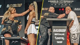 The HARDEST Slaps From Slap Fighting Championship [upl. by Reade418]