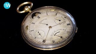 A very rare 1831 Breguet pocket watch at Sothebys Important Watches auction held in Geneva [upl. by Pliske237]