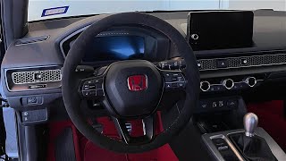 Installing OEM Alcantara Suede Steering Wheel In My 2023 Honda FL5 Type R [upl. by Rebekah380]