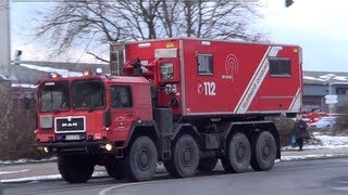 Sondereinheit Fernmeldedienst Einsatz MTF  WLF ABELKO FFW Duisburg [upl. by Ahsauqram]