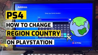 How to Change Region amp Country On Ps4 New Easy Method [upl. by Melissa]