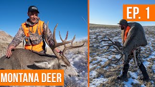 RUTTING BUCKS on Public Land  Montana Deer EP 1 🦌 [upl. by Eladnar]