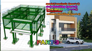 PROTA STRUCTURES Complete Design of residential Estate Duplex in 2021 part 3 [upl. by Arihs]