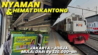 JAKARTA  YOGYAKARTA MURAH NYAMAN amp PAS BANYAK PEMINAT‼️Naik KA Fajar Utama Yogyakarta Premium [upl. by Eskill]