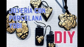 COMO HACER BISUTERÍA CON PORCELANA diseña y crea tus piezas DIY TRUCOS Y TÉCNICAS MANUALIDADES [upl. by Aligna]