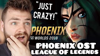 First Time Hearing PHOENIX quotWorlds 2019quot  League of Legends OST  Reaction [upl. by Arocet]